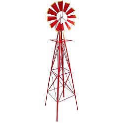 Tuin 2647 Větrný mlýn červený, 245 cm