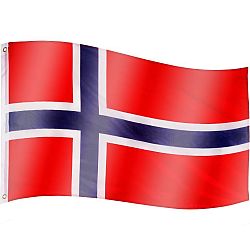 Vlajka Norsko - 120 cm x 80 cm
