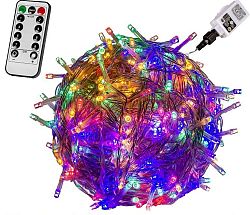 VOLTRONIC® Vánoční LED osvětlení 40 m - barevná 400 LED + ovladač