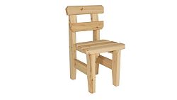 Zahradní dřevěná židle I. - bez povrchové úpravy