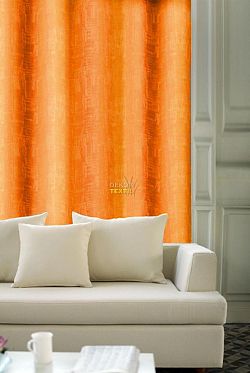 Forbyt, Závěs dekorační, OXY Impresse 150 cm, oranžový