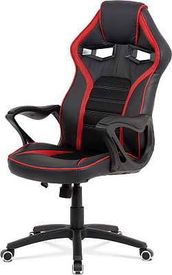 Autronic Kancelářská židle KA-G406 RED