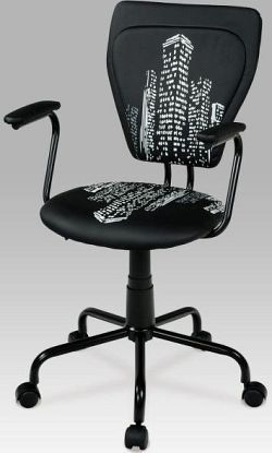 Autronic Kancelářská židle KA-T242, černá