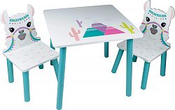 bHome Dětský stůl s židlemi Alpaka DSBH0736