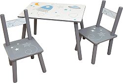 bHome Dětský stůl s židlemi Kosmos DSBH0937