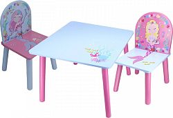 bHome Dětský stůl s židlemi mořská panna
