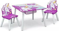 bHome Dětský stůl s židlemi Unicorn DSBH1324