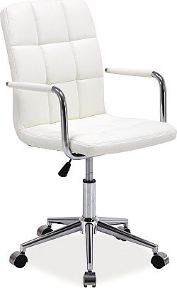 Casarredo Kancelářská židle Q-022 bílá