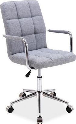 Casarredo Kancelářská židle Q-022 šedá látka