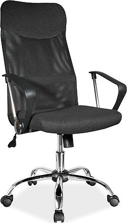 Casarredo Kancelářská židle Q-025 černá látka