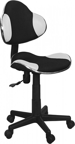 Casarredo Kancelářská židle Q-G2 černá/bílá