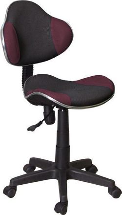 Casarredo Kancelářská židle Q-G2 černá/fialová