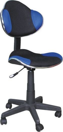 Casarredo Kancelářská židle Q-G2 černá/modrá