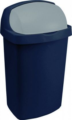 Curver Odpadkový koš ROLL TOP 25L - modrý