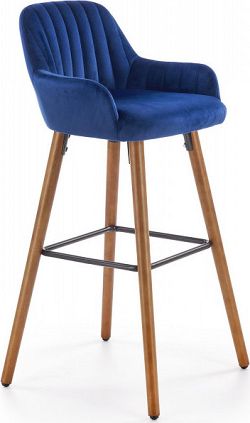 Halmar Barová židle H-93 - modrá