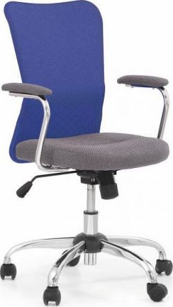 Halmar Dětská židle Andy Modro-šedá