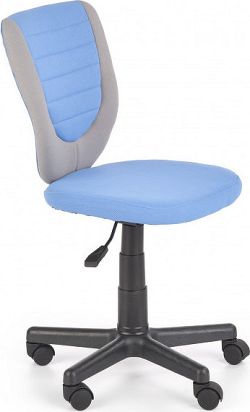 Halmar Dětská židle TOBY - šedá / modrá