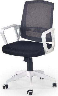 Halmar Kancelářská židle Ascot Bílo-černá