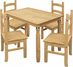 Idea Jídelní stůl 16116 + 4 židle 1627 - CORONA 2