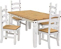 Idea Jídelní stůl 8848 +  židle CAROLINO