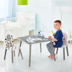 Moose Dětský stůl s židlemi 101 dalmatinů DSMO0358