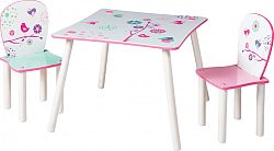 Moose Dětský stůl s židlemi Květiny