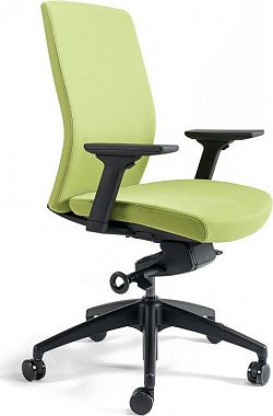 Office Pro Kancelářská židle J2 BP černý plast - zelená 203