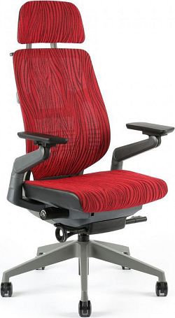 Office Pro Kancelářská židle KARME MESH - A-09 červená