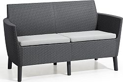 Rojaplast Sofa SALEMO 2 seater - grafit