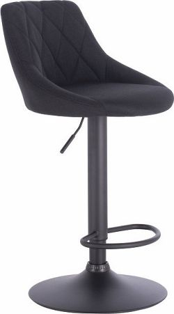 Tempo Kondela Barová židle, černá, TERKAN + kupón KONDELA10 na okamžitou slevu 10% (kupón uplatníte v košíku)