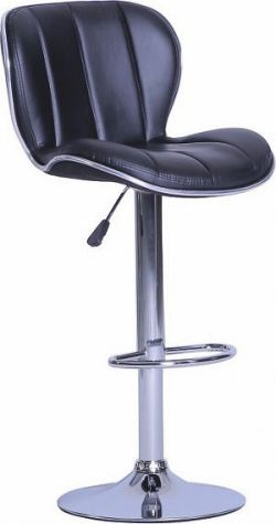 Tempo Kondela Barová židle DUENA - černá ekokůže + kupón KONDELA10 na okamžitou slevu 10% (kupón uplatníte v košíku)