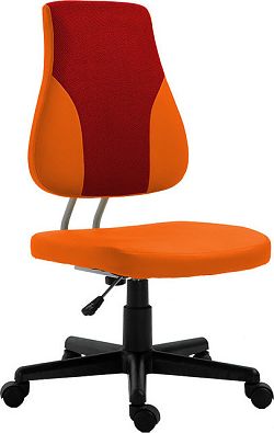 Tempo Kondela Dětská rostoucí židle RANDAL - oranžová / červená + kupón KONDELA10 na okamžitou slevu 3% (kupón uplatníte v košíku)