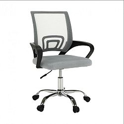 Tempo Kondela Kancelářská židle DEX 2 NEW, šedohnědá TAUPE / černá + kupón KONDELA10 na okamžitou slevu 3% (kupón uplatníte v košíku)