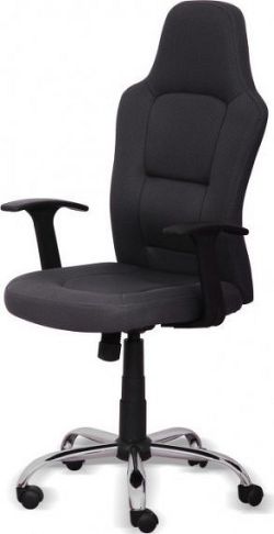 Tempo Kondela Kancelářská židle VAN - šedá + kupón KONDELA10 na okamžitou slevu 10% (kupón uplatníte v košíku)