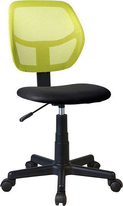 Tempo Kondela Otočná židle MESH - zelená / černá + kupón KONDELA10 na okamžitou slevu 3% (kupón uplatníte v košíku)