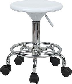 Tempo Kondela Židle MABEL 3 NEW - bílá/chrom + kupón KONDELA10 na okamžitou slevu 3% (kupón uplatníte v košíku)
