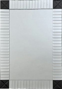 Tempo Kondela Zrcadlo ELISON TYP 3 - stříbrná/černá + kupón KONDELA10 na okamžitou slevu 10% (kupón uplatníte v košíku)