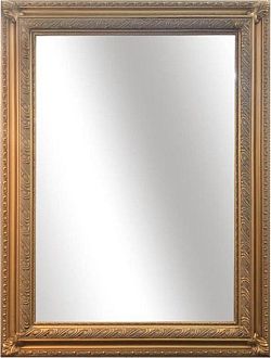 Tempo Kondela Zrcadlo MALKIA TYP 15 - dřevěný rám / zlatá + kupón KONDELA10 na okamžitou slevu 3% (kupón uplatníte v košíku)
