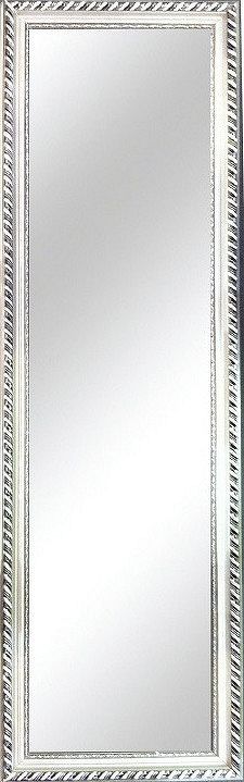 Tempo Kondela Zrcadlo MALKIA TYP 5 - dřevěný rám stříbrné barvy + kupón KONDELA10 na okamžitou slevu 3% (kupón uplatníte v košíku)