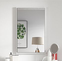 Tempo Kondela Zrcadlo VIOLET - bílé + kupón KONDELA10 na okamžitou slevu 3% (kupón uplatníte v košíku)