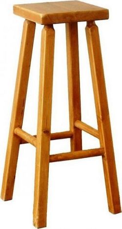 Unis Barová dřevěná židle 00502