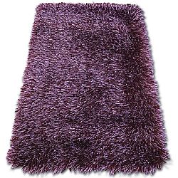 3kraft Kusový koberec LOVE SHAGGY fialový