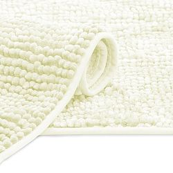 AmeliaHome Koupelnový koberec Bati smetanově bílý, velikost 50x70