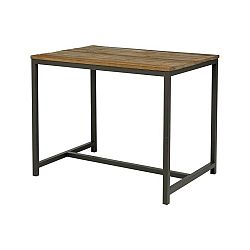 Hector Barový stůl Vintage hnědý/černá