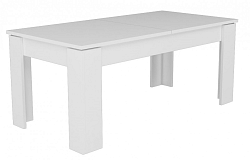 Shoptop Rozkládací stůl BELLA 180 cm bílý 