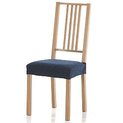 Forbyt Multielastický potah na sedák na židli Petra modrá, 40 - 50 cm, sada 2 ks
