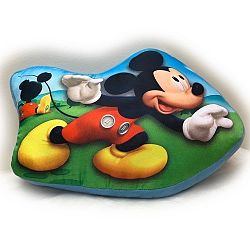 Jerry Fabrics Tvarovaný polštářek Mickey Mouse, 34 x 30 cm