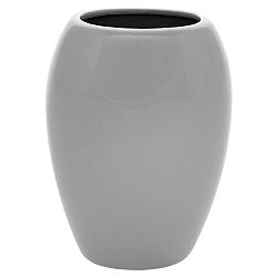 Keramická váza Jar, 14 x 20 x 9 cm, šedá
