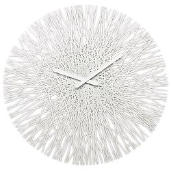 Koziol Nástěnné hodiny Silk bílá, pr. 45 cm 