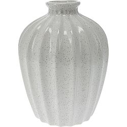 Porcelánová váza Sevila, 14,5 x 20 cm, bílá